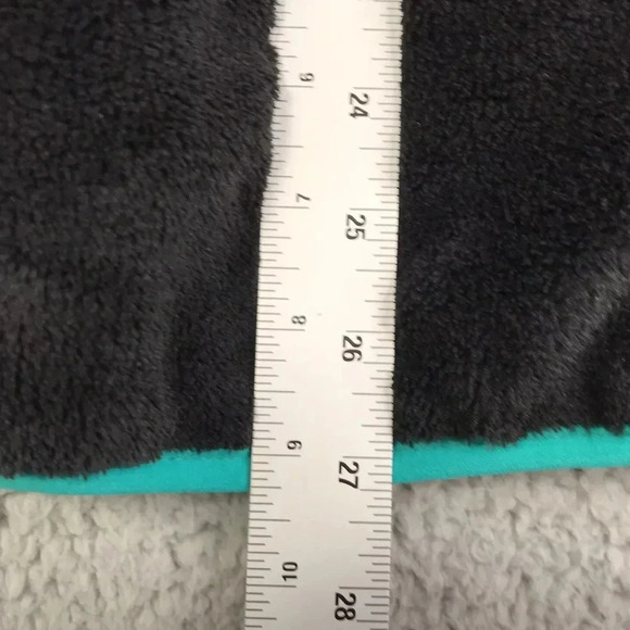 Free Country | Women's Pullover 2XL Black Faux Fur Sherpa Fleece Three button - Picture 4 of 9